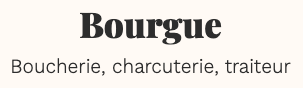 Logo Boucherie Bourgue